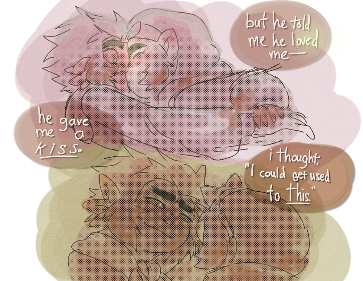 i really liked that one edit of them with this song so i drew it out