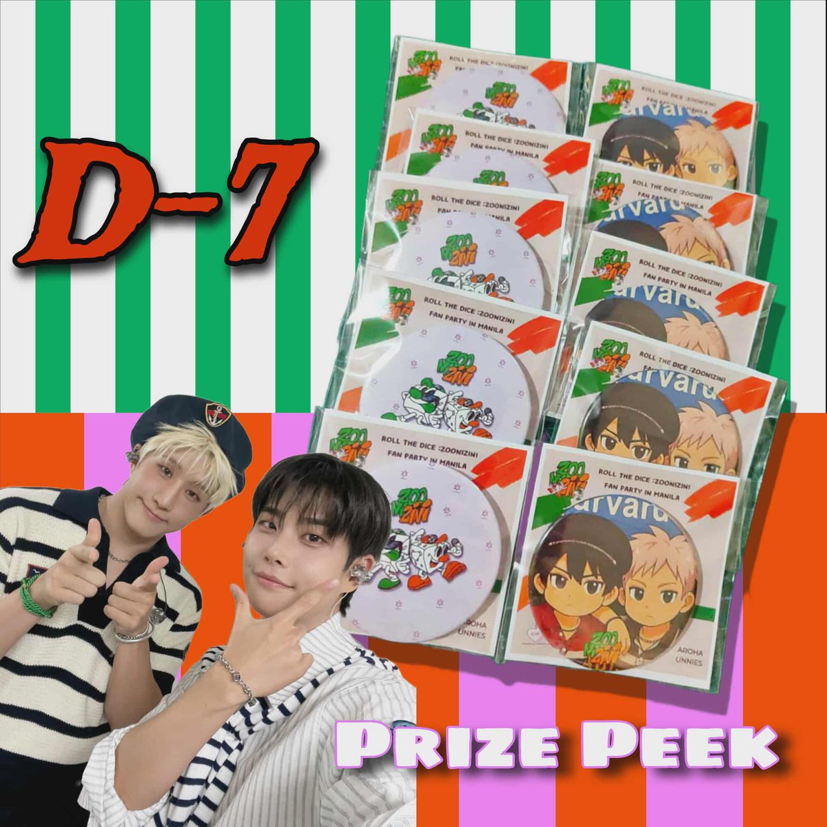 ⏳💜 D-7! Countdown starts now—let’s ROLL THE DICE! 🎲✨💚🧡

#RollTheDiceInManila #DICE #RollTheDice #Astro #Aroha #MJ #JINJIN