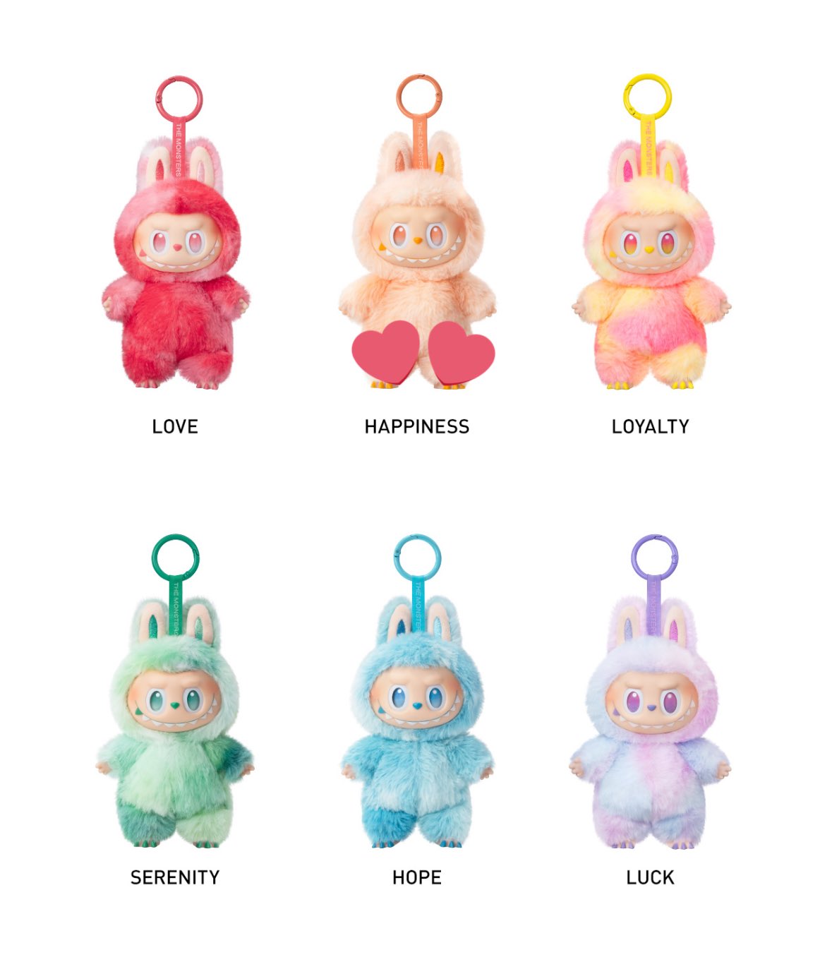 time 出品♡ラブブ　エナジー　LOVE&LOYALTY 2体 ☆2C269&C306ケースに入荷しました!! (ラブブ) LABUBU Big into