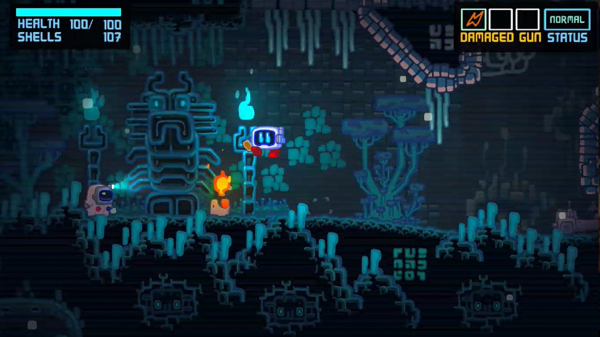 👑 PROMOTION 👑

Twitter : 👉 <a href="/PeterLi82715496/">CrabBug</a>

 Entrance of Fungal Swamp(name of that area)
 #platformer #Metroidvania #indiedav
#gaming #gamer #game #games
#gamingcommunity