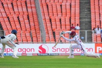 airnews_abad's tweet image. #INDvWI | #TestCricket | #WIvIND

▶️દિવસ 3: લંચ બ્રેક

સંક્ષિપ્ત સ્કોર:

▶️ભારત 448/5 #Declare

▶️વેસ્ટ ઈન્ડિઝ 162  પ્રથમ દાવ 

▶️વેસ્ટ ઈન્ડિઝ 66/5 બીજો દાવ  (27 ઓવર)

▶️વેસ્ટ ઈન્ડિઝ 220 રન પાછળ