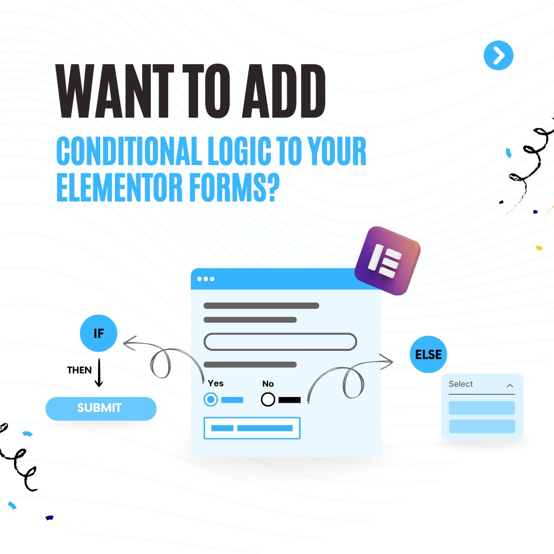 cool_plugins's tweet image. Make your Elementor forms smarter with Conditional Logic 🚀 Show/hide fields, send emails, or redirect based on user choices – all made easy!
👉 Try it now: coolplugins.net/product/condit…
#Elementor #WordPressPlugins #ElementorForms #ConditionalLogic #CoolPlugins #ElementorAddons