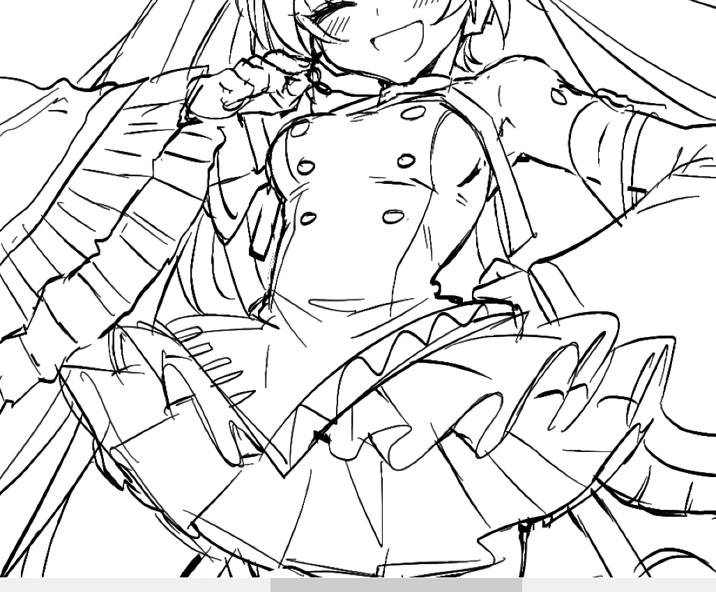 身体というか胴体描くの楽しい
でも怒られが発生しそう