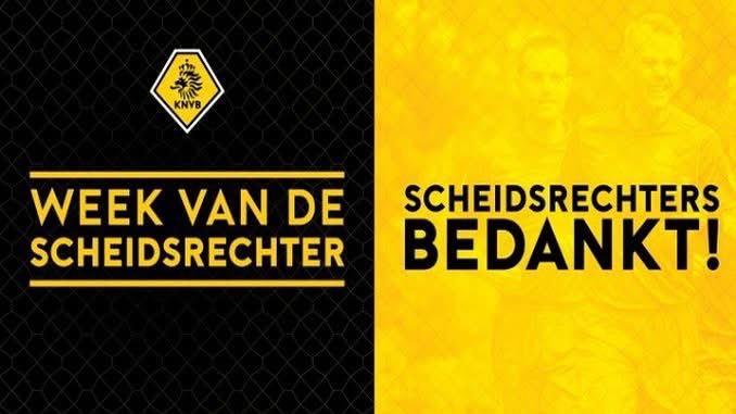 Hoewel ze dit weekend niet allemaal in actie komen door de afgelastingen, is een ‘shout out’ naar hen dik verdiend! Dank aan alle scheidsrechters die wekelijks klaar staan om onze wedstrijden te leiden! #scheidsbedankt⚽️ #Respect #weekvandescheidsrechter