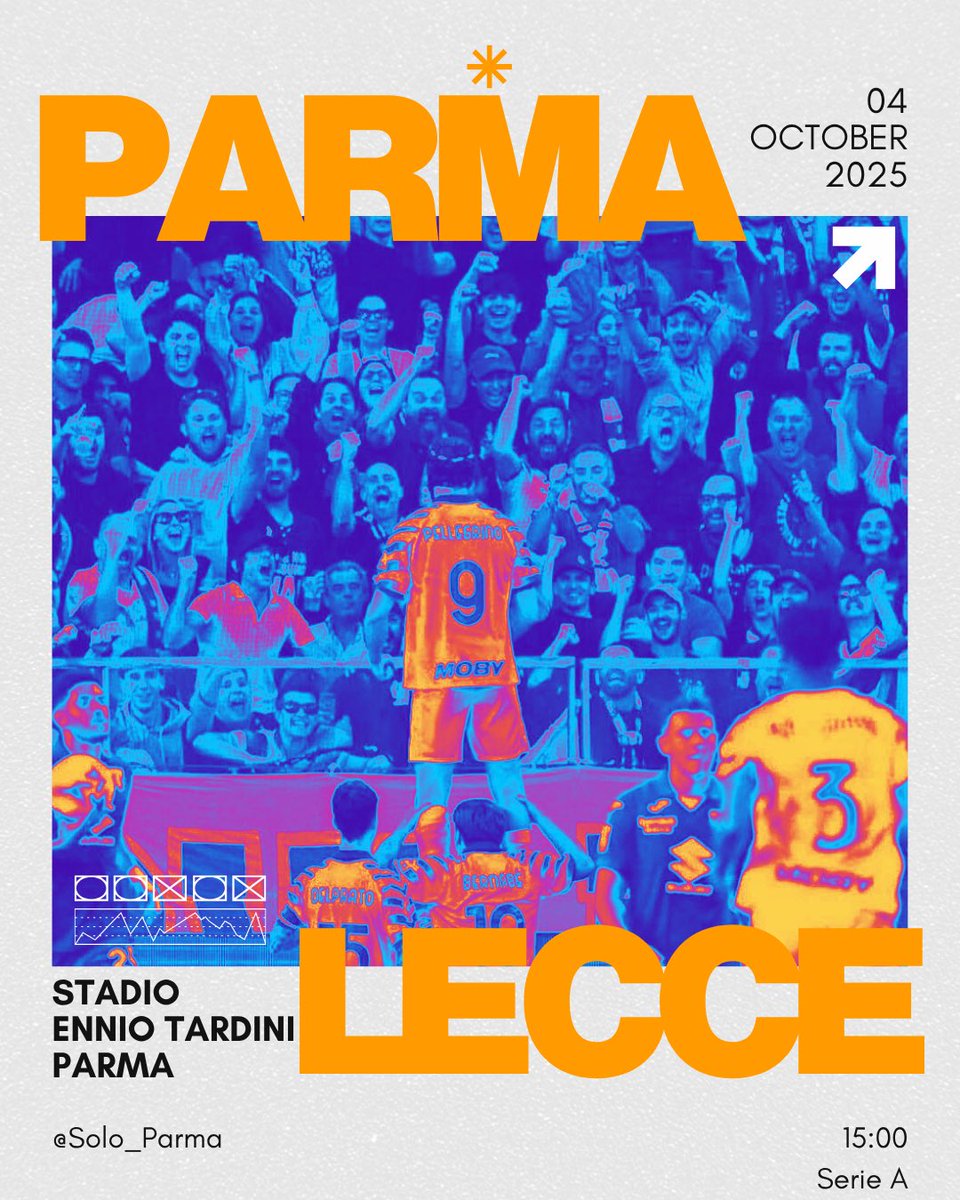 Solo_Parma's tweet image. 🚨MATCH DAY 🚨
#ParmaLecce #ForzaParma 💛💙