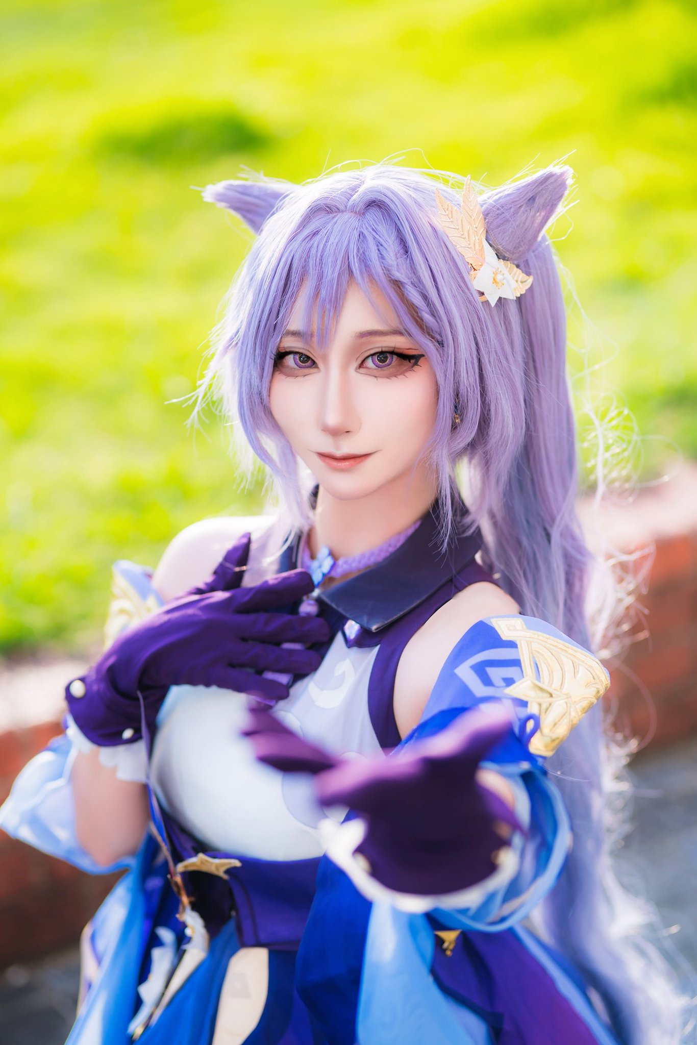 猫　コスプレ Mua😘 这只猫看着傻傻的 . . #cosplay #zzzcosplay