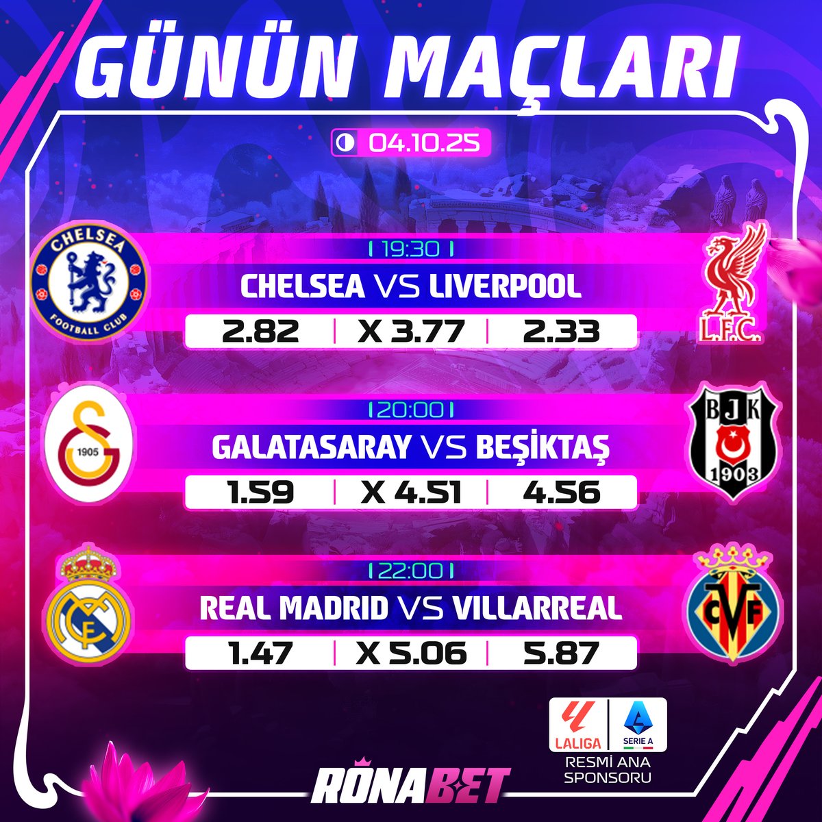 👑RonaBet'de Sadece Analize Güvenenlere: Yüksek Oranlı Maçlar