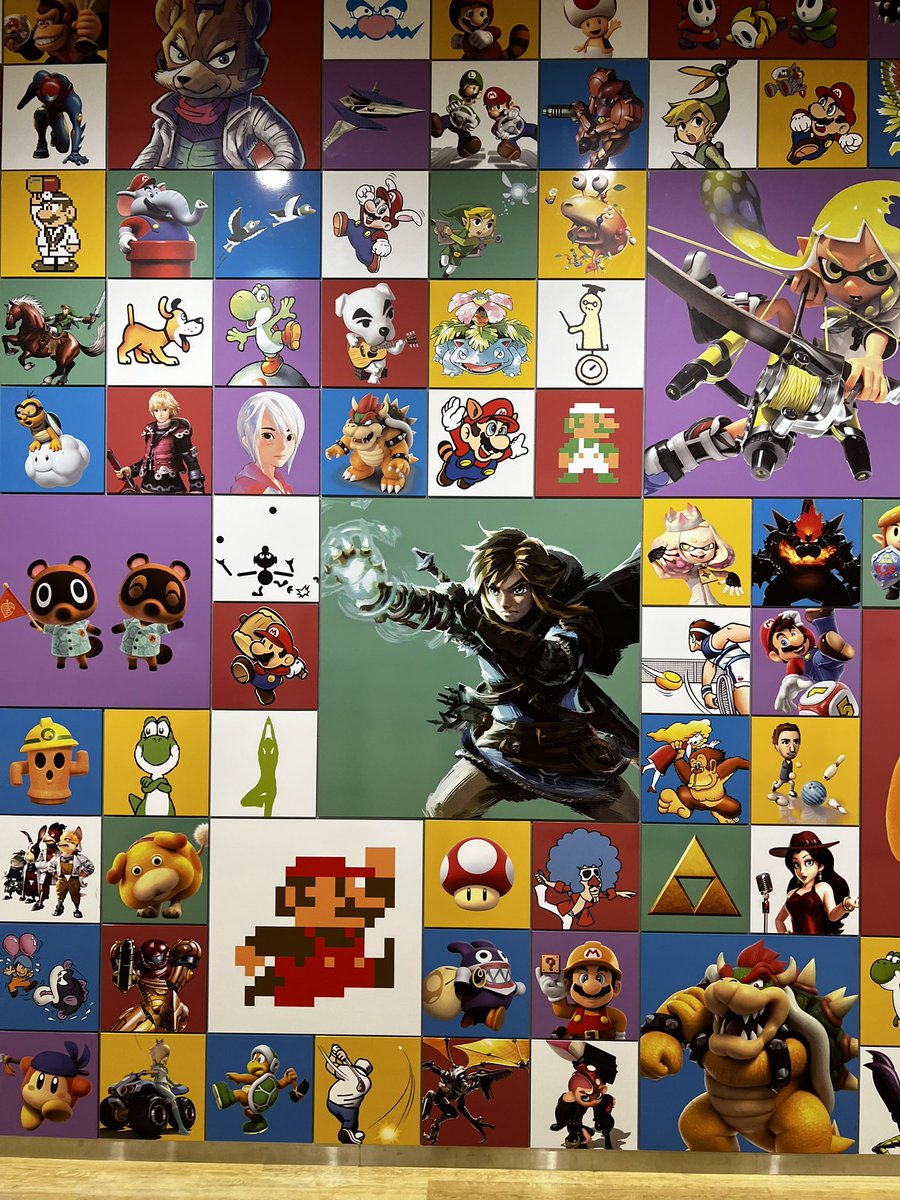 今日はニンテンドーミュージアムに来ました！

アートギャラリーの原画や仕様書の展示が凄いのはもちろん、圧巻なのは展示されていないが、何故か見れるストレージに保管されてる古い筐体や試作品の数々で、ここでしか見れないんだろうなと思いました！

#ニンテンドーミュージアム
#レトロゲーム