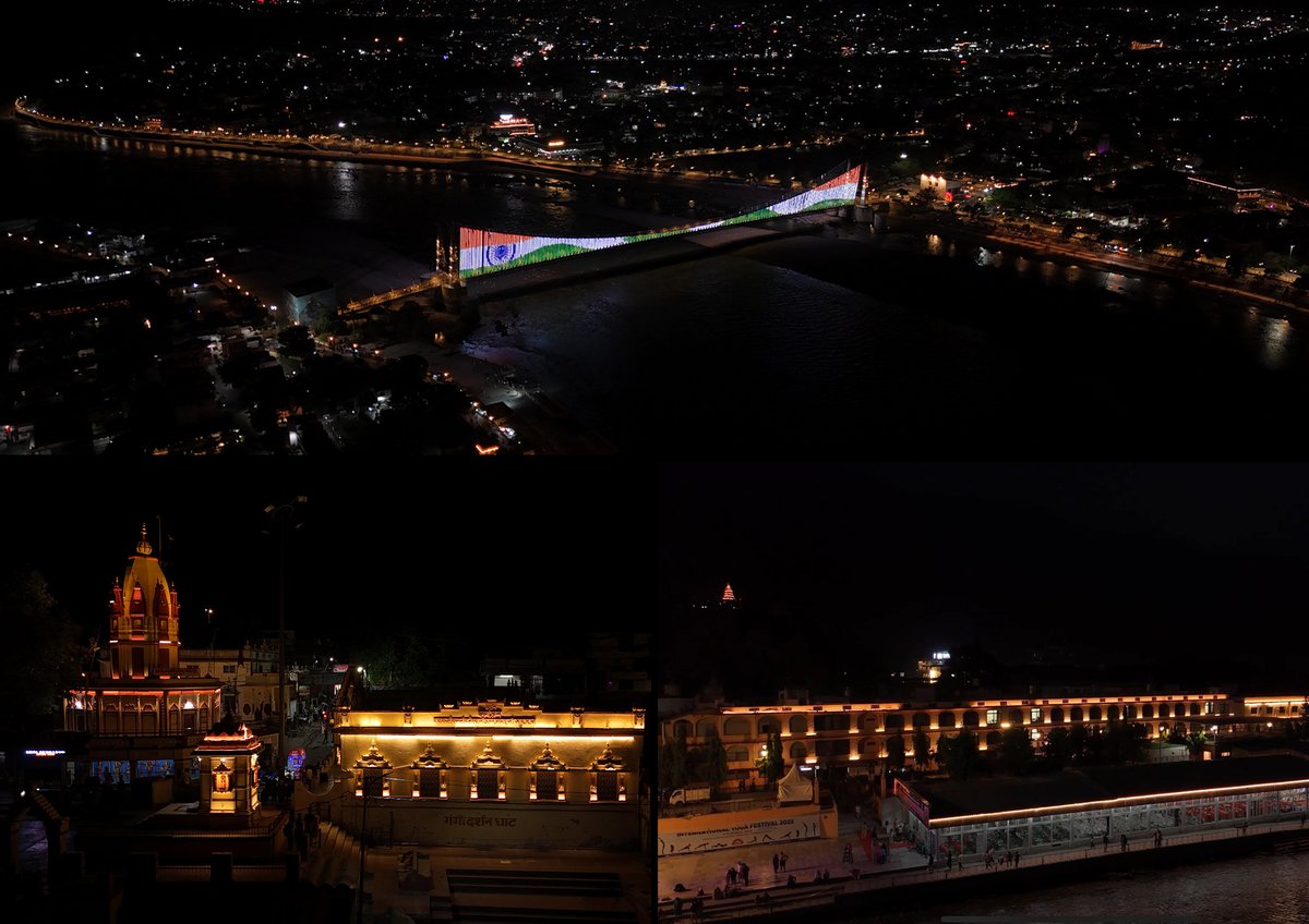 Lucentworldwide's tweet photo. THE RISHIKESH WATERFRONT &amp; JANKI SETU BRIDGE
With quiet gratitude and deep respect, we mark the completion of a project close to our hearts. https://t.co/BITYNqhvvQ