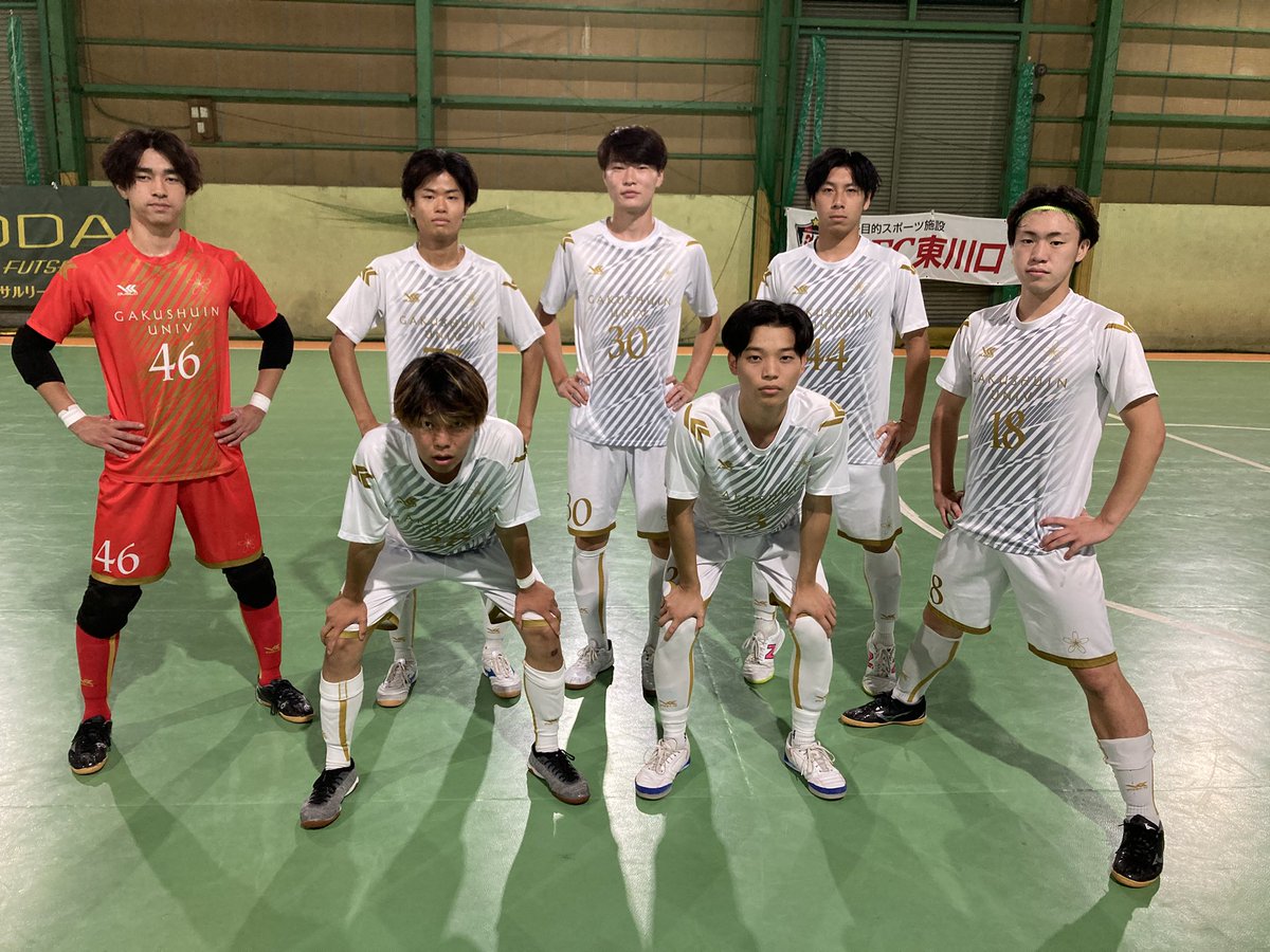 CFLsince2001's tweet photo. 【FFCカレッジフットサルリーグ2025】
第26日10月4日FFC東川口

第2試合
2部A 

public voice(学習院 白)
3-3(1-2)
RCC(立教 赤)

【得点】
public voice no18 安達、no77 中田×2
RCC no5 阿部、no10 長谷川、no14 領家 https://t.co/43McPhsrWr