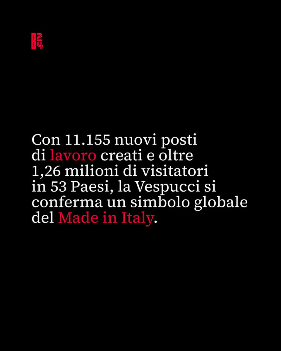tvbusiness24's tweet photo. La #AmerigoVespucci ha generato 3 miliardi di euro, creato oltre 11mila posti di lavoro e portato il #MadeinItaly in 53 Paesi. Prossima sfida: #NewYork 2026.
Leggi l'articolo su https://t.co/nQn4TrCItM o al link https://t.co/lDz9ycaMYf https://t.co/PgezP5mrU3
