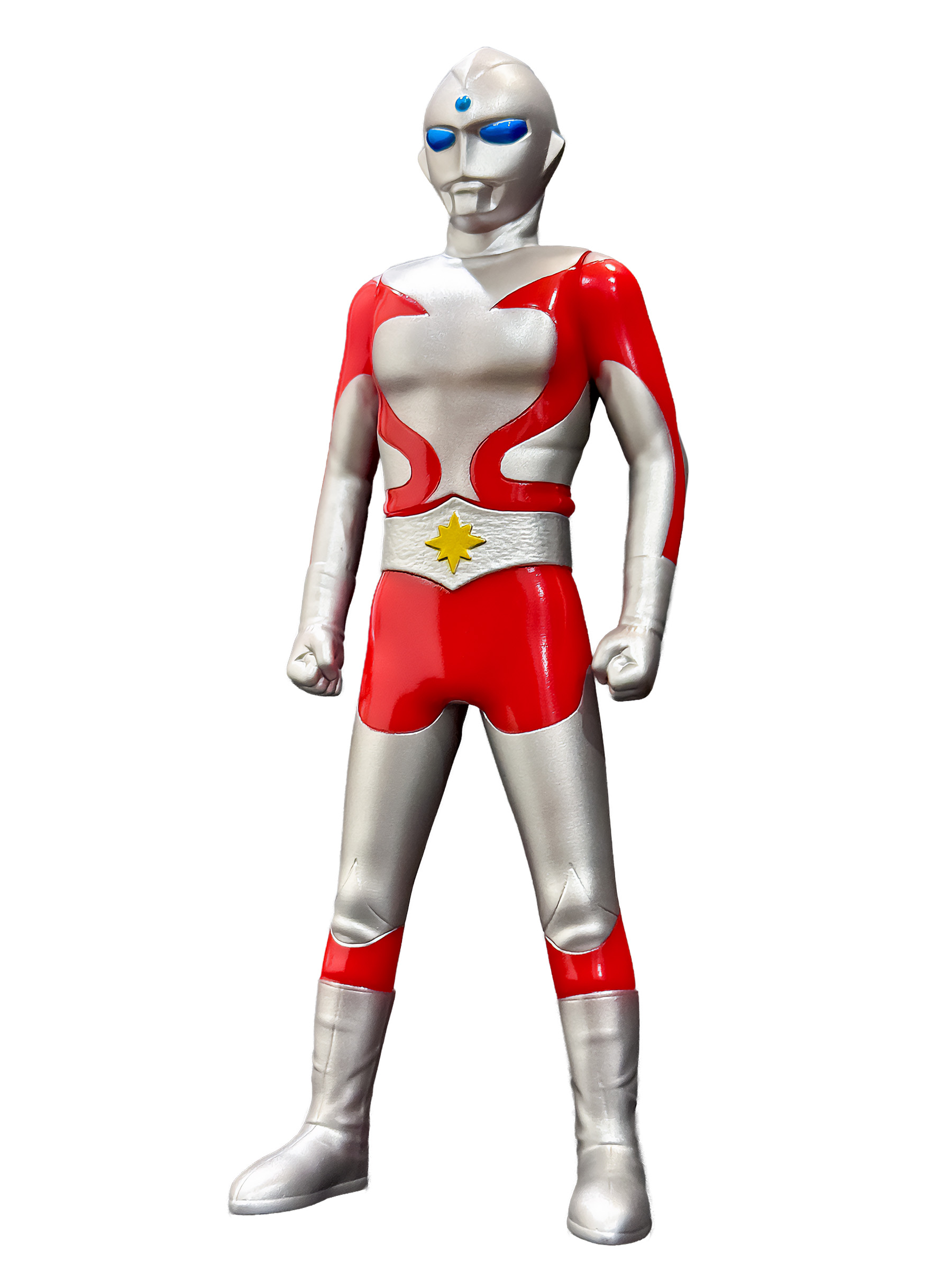 墓場の画廊　ソフビ　ジャンボーグA　エメラルド星人 フィギュア PlanetX」と「墓場の画廊」のコラボ企画！完全新造系