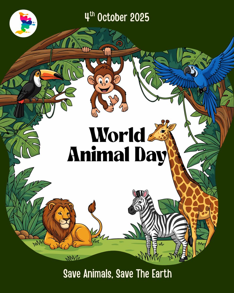 TheVoices_IGNOU's tweet photo. The #WorldAnimalDay is a reminder to conserve and protect all creatures. First found in 1952, the day continues to raise awareness on saving animals to save earth resonating with its theme this year.

#SOJNMS #IGNOU #TheVoicesIGNOU #AnimalWelfareday #WorldAnimalDay #ProtectAnimal https://t.co/luaIU84Imh