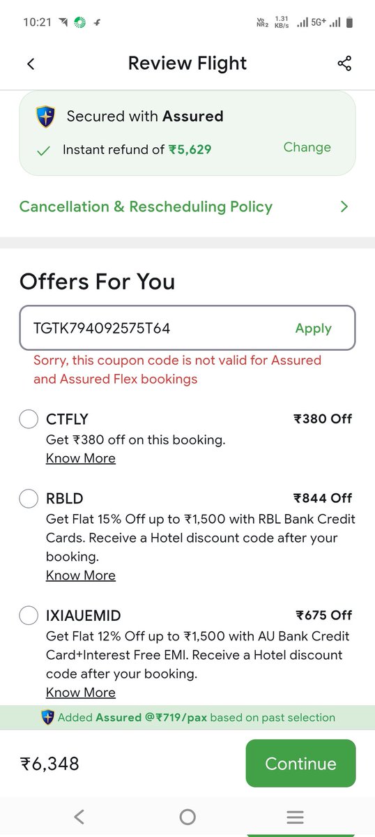Netajikakhas's tweet photo. @ConfirmTKT @antifasicm4ever If someone can't use your refund. It's better to keep your hard earned coupon with youself . illogical condition wasting people's time#ScamAlert
1. No you can't book ticket to a place 300 km away from origi  &amp; destination, considering This country has a airport every 300 km. https://t.co/nLqyuV3VOF