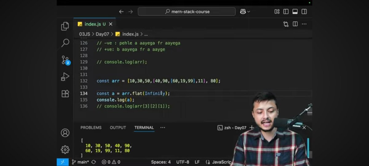 Pawan_5564's tweet image. Day 22 — JavaScript Arrays

• Arrays in JS are actually objects!
• Basics: push(), pop(), shift(), unshift(), .length
• Loops: for , for...of
• Advanced: sort(), reverse(), flat(), slice(), splice(), spread ...
• .find(), .join(), .includes()

#JavaScript #DefenceChallenge