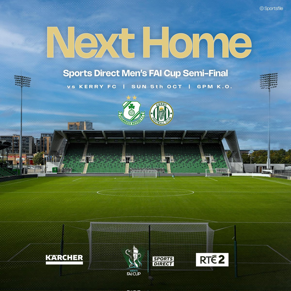 Sunday is all about the Cup Semi Final. Cork City await the winners. Kick off is at 6pm in Tallaght. 

Tickets 👇
🎟️ bit.ly/_SRFCTickets

#SheWore