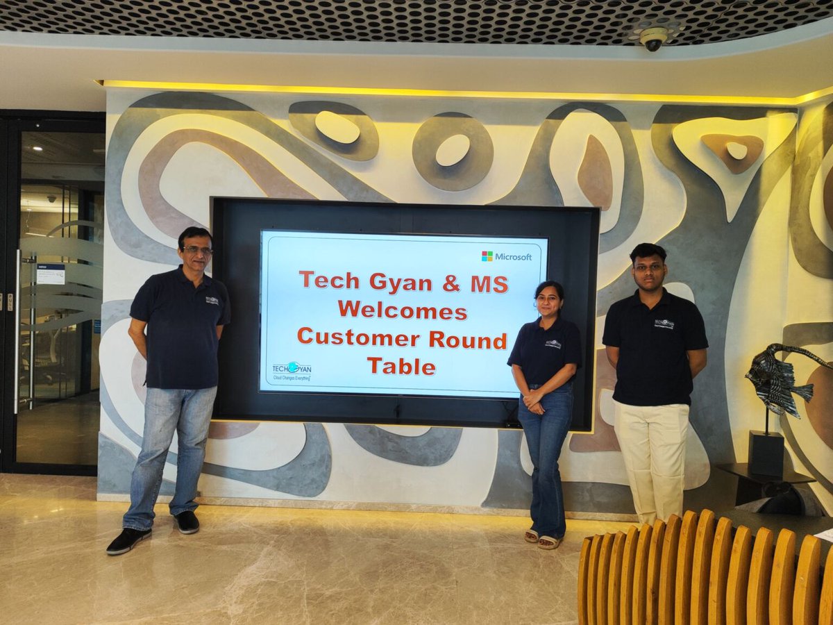 Techgyan's tweet image. We hosted the AI-Ready Manufacturing: From ERP to Insights to Azure roundtable at Microsoft Mumbai!
Leaders explored ERP migration, data unification &amp;amp; AI in action.
Shaping the future of manufacturing with Azure 🚀
🔗 techgyan.in/ai-ready-manuf…