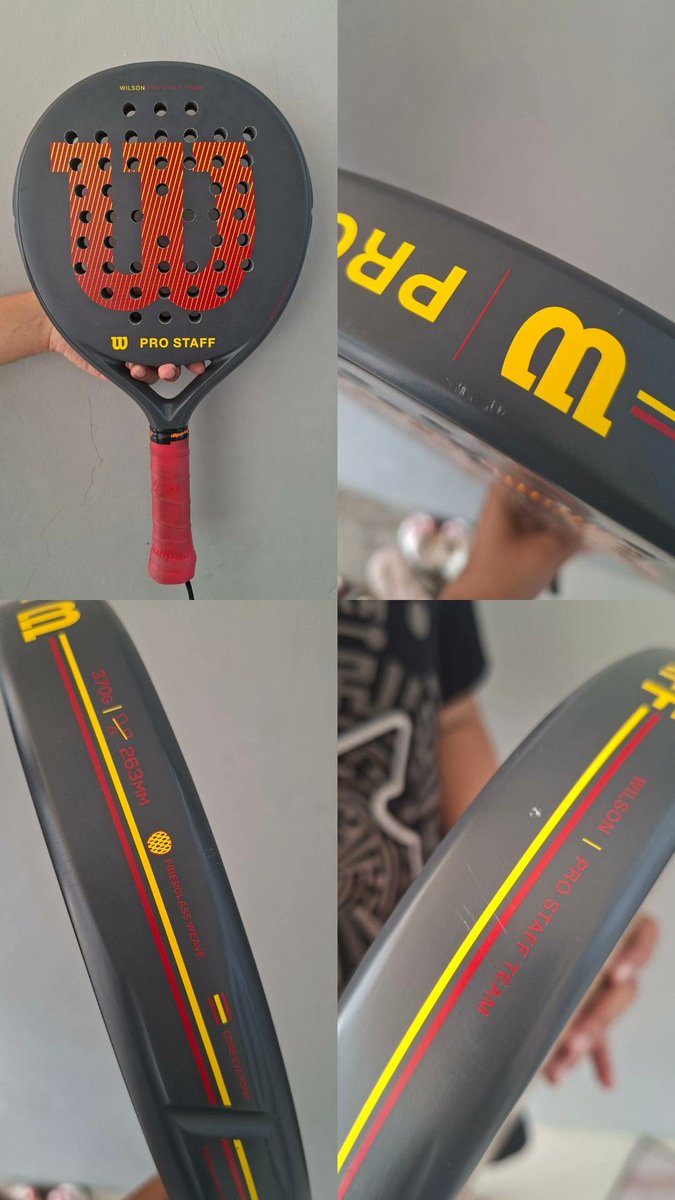 fxxw_'s tweet photo. WTS Wilson Pro Staff Team V2
Pemakaian 2 bulan
Round shape, cocok buat newbie &amp; beginner, minus baret dikit ga mempengaruhi performa
1.3jt nego tipis
COD BSD dan pamulang https://t.co/XxPQTZGiAz