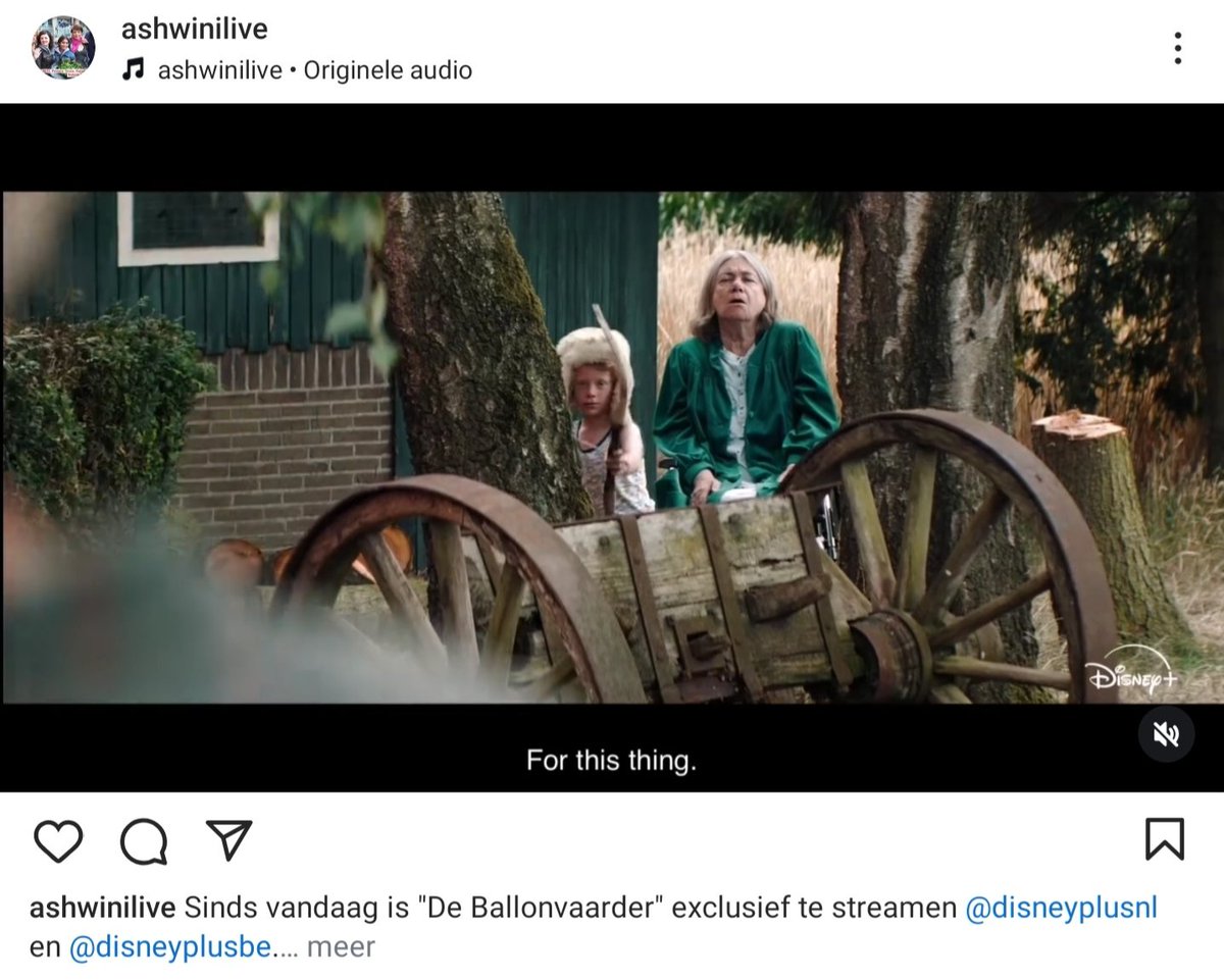 Regenachtige (dieren) dag? Check dan de allereerste Nederlandse #film bij #Disney+ #DeBallonvaarder🎈

Hele trailer zien / info >> Instagram.com/AshwiniLive

#theballoonist #TimOliehoek #DisneyPlus #disneyplusnederland #DisneyplusBelgië #mantelzorg #rouwverwerking #dierendag #regen