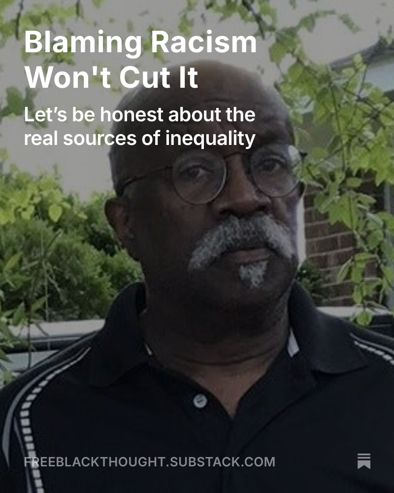 "I am flabbergasted that I hear more screams of racism now than I did in my early life. If the crushing weight of legalized racism could not break us before the Civil Rights era, why should its weaker, post-Civil Rights version still imprison the minds of some of my people? We