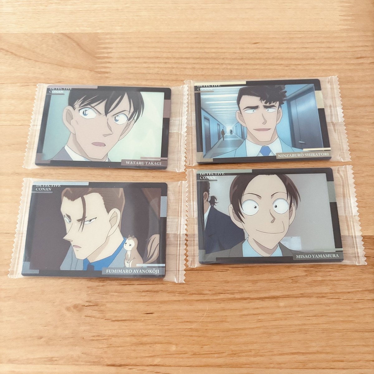 omeruta_JJ's tweet photo. 【交換】
名探偵コナン イタジャガ Vol.5

【譲渡】
白鳥
高木
山村
綾小路

【求】
新一
蘭
平次
和葉
京極
園子

郵送交換希望です。 https://t.co/vriVZMIuiE