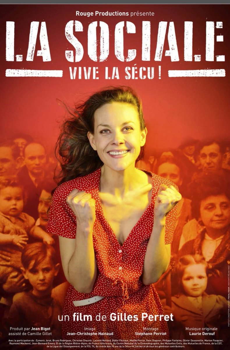 Aujourd’hui c’est les 80 ans de la Sécu . Bon anniversaire !
Merci aux militants CGT et à Ambroise Croizat, ministre communiste du travail qui ont rendu la chose possible en 1946 !
La France était ruinée et ils l’ont fait par le partage et la cotisation.

cinemutins.com/films/14-la-so…