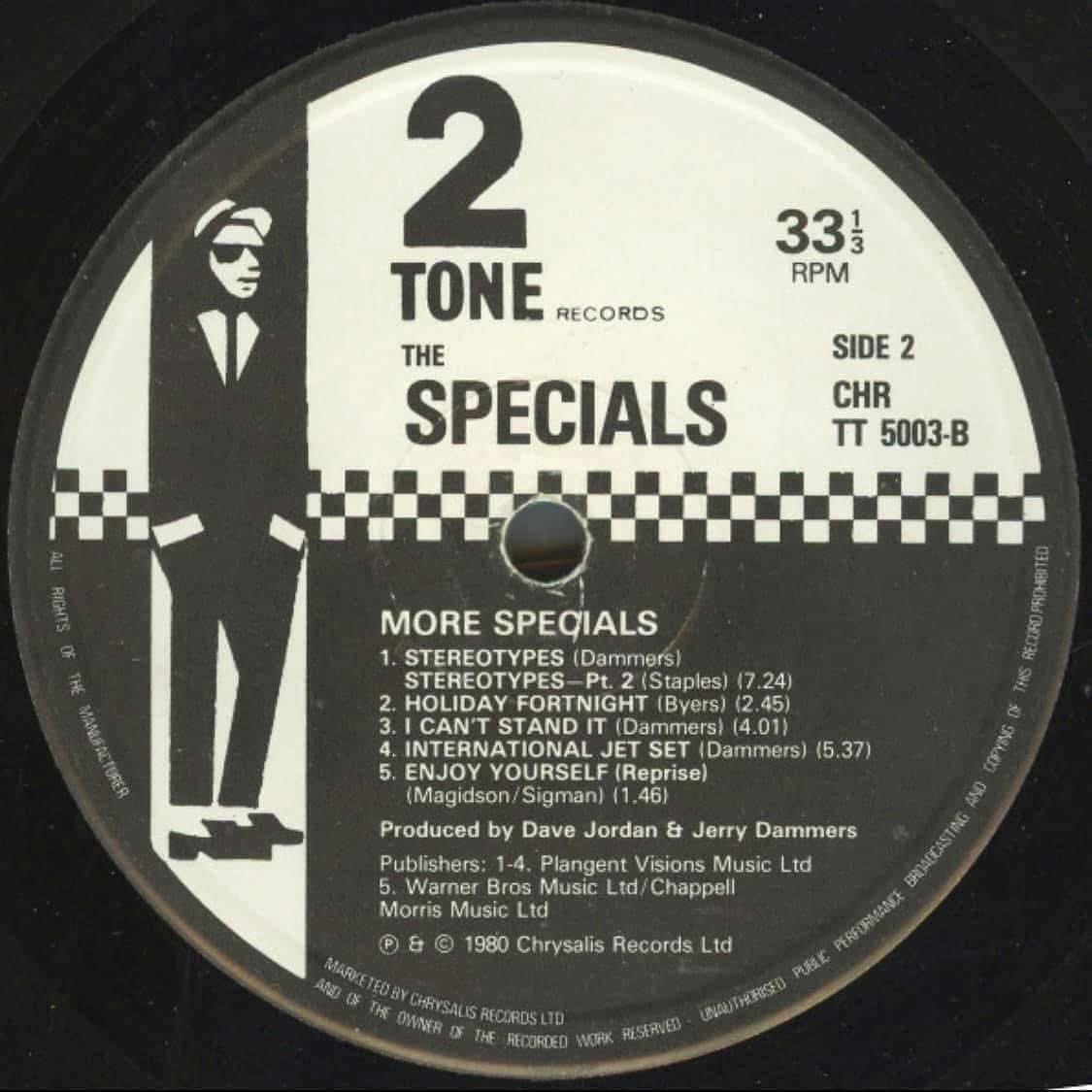 On this day in 1980, More Specials entered the UK Album Chart at No.6...

What are your favourite tracks from the band's second LP? #thespecials
