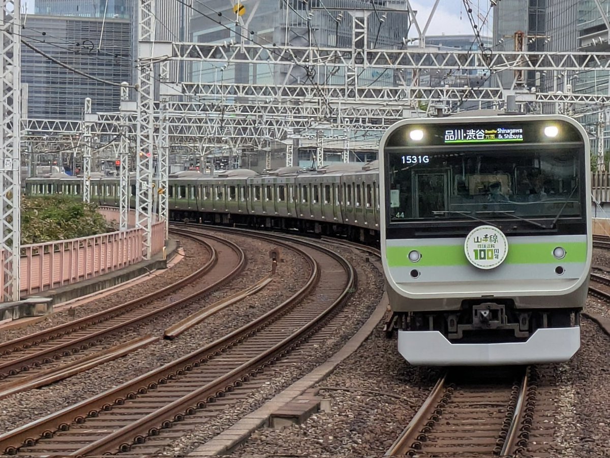 2025.10.4 山手線外回り1429G E235系0番代都トウ39編成山手線環状運転