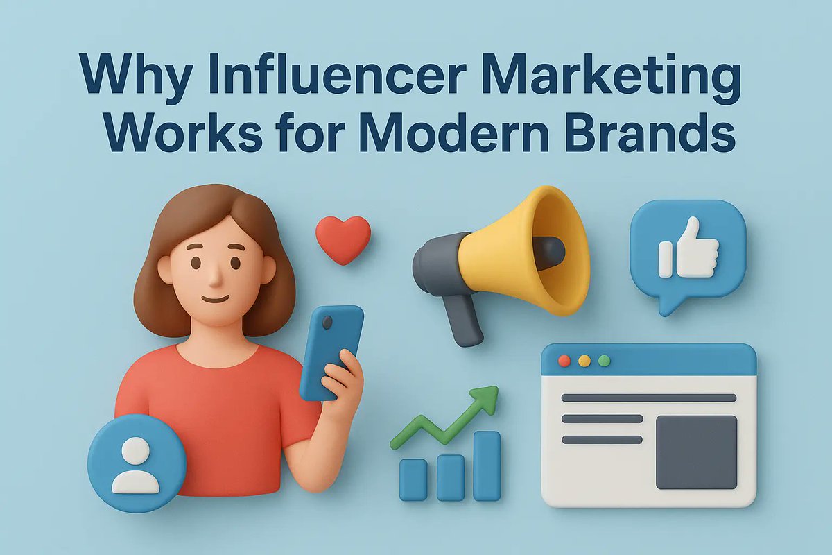 s4sonusingh's tweet image. Why Influencer Marketing Works for Modern Brands

4seohelp.com/why-influencer…

#InfluencerMarketing #ModernBrands #4SEOHelp #SonuSEOExpert #BrandTrust #DigitalStrategy #Authenticity #Engagement #ROI #SocialProof #MicroInfluencers #BrandAwareness