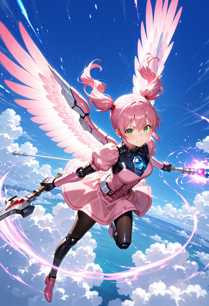 量産型魔導アンドロイド ダイダロス型
標準型先行量産機 最終決戦仕様

グランシュライデ事変最終決戦の時の姿。量産型と同じ魔導兵装に換装し、追加で試作近接兵装を装備。火力と技巧の両方を兼ね備えた、通常戦闘におけるダイダロス隊最強のエース。
#ダイダロス型祭