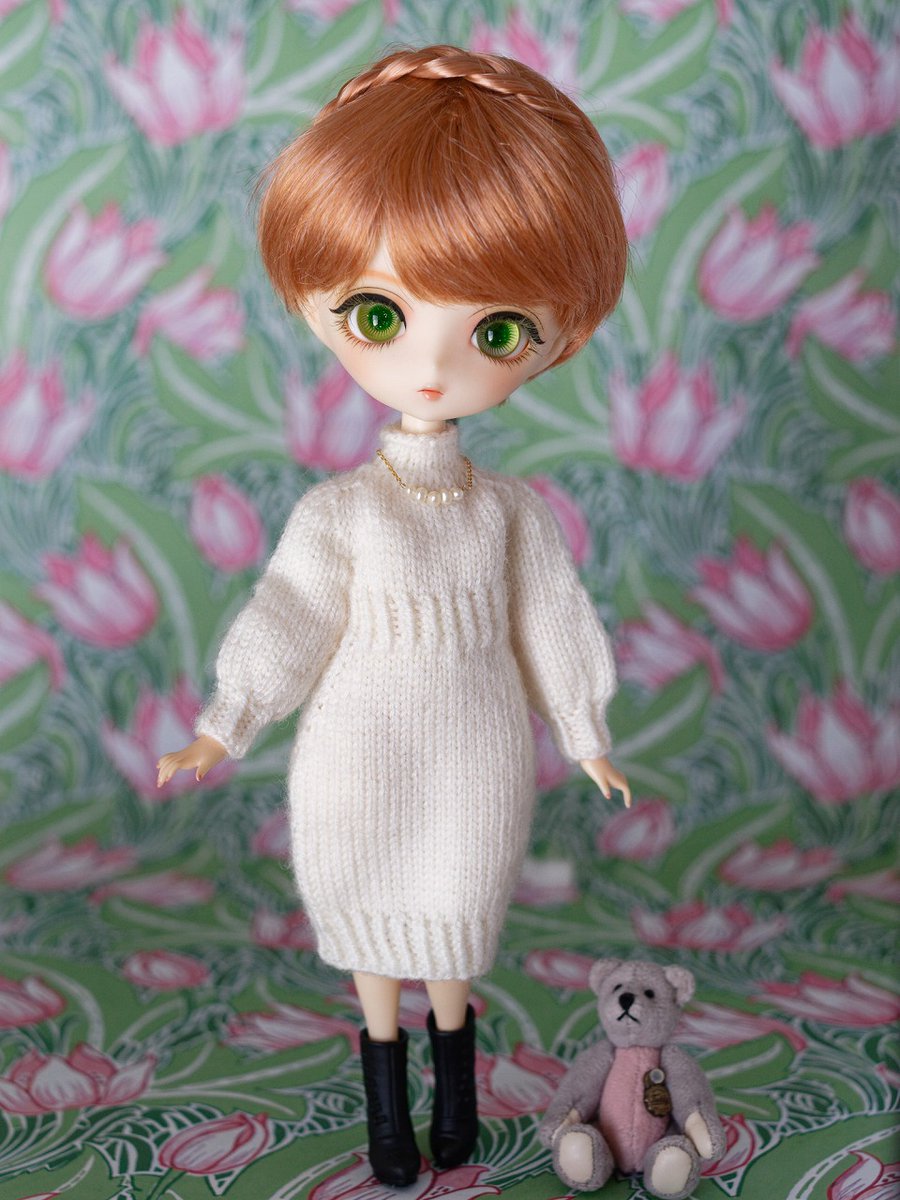 ice9forDolls's tweet image. こちらのニットワンピの製作者ナオさんがインスタのアカウントを製作したそうです。よろしければご覧ください✨
instagram.com/nao_fowafowa/
#ハルモニアブルーム
#Harmoniabloom