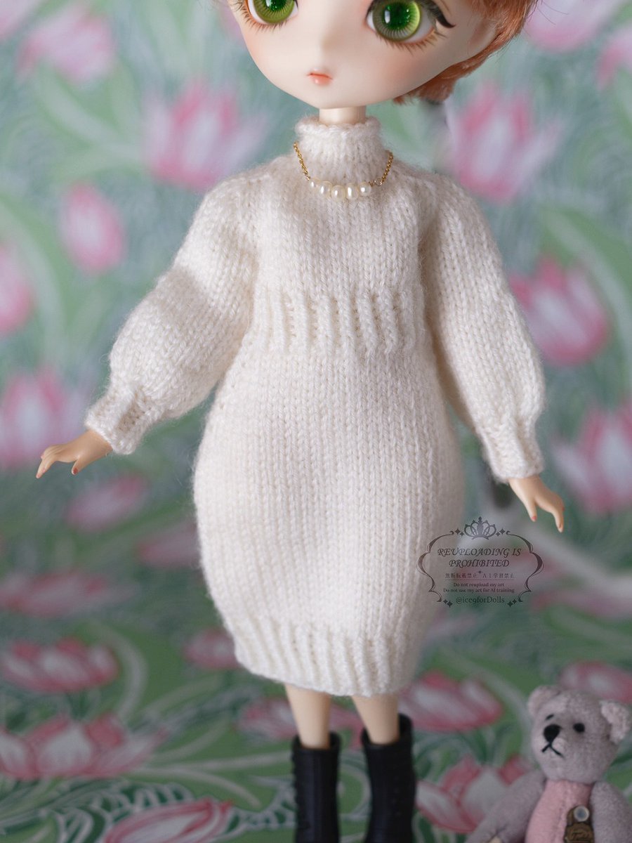 ice9forDolls's tweet image. こちらのニットワンピの製作者ナオさんがインスタのアカウントを製作したそうです。よろしければご覧ください✨
instagram.com/nao_fowafowa/
#ハルモニアブルーム
#Harmoniabloom