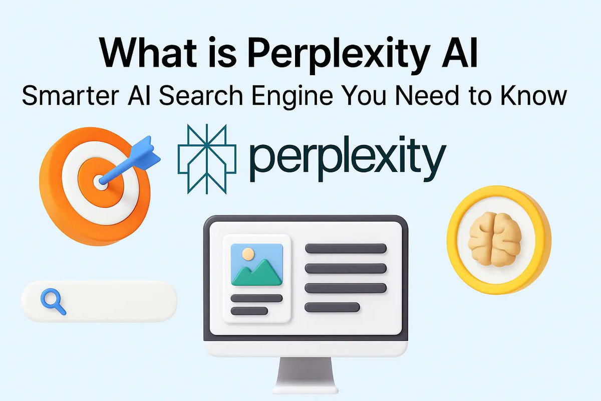 s4sonusingh's tweet image. What Is Perplexity AI | Smarter AI Search Engine You Need to Know
Explore more at 4seohelp.com/what-is-perple…
#PerplexityAI #Perplexity #AI #AITools #AISearchEngine #4SEOHelp #SonuSEOExpert #AISearch #CometBrowser #SmartSearch #TechInnovation #AIRevolution #FutureOfSearch