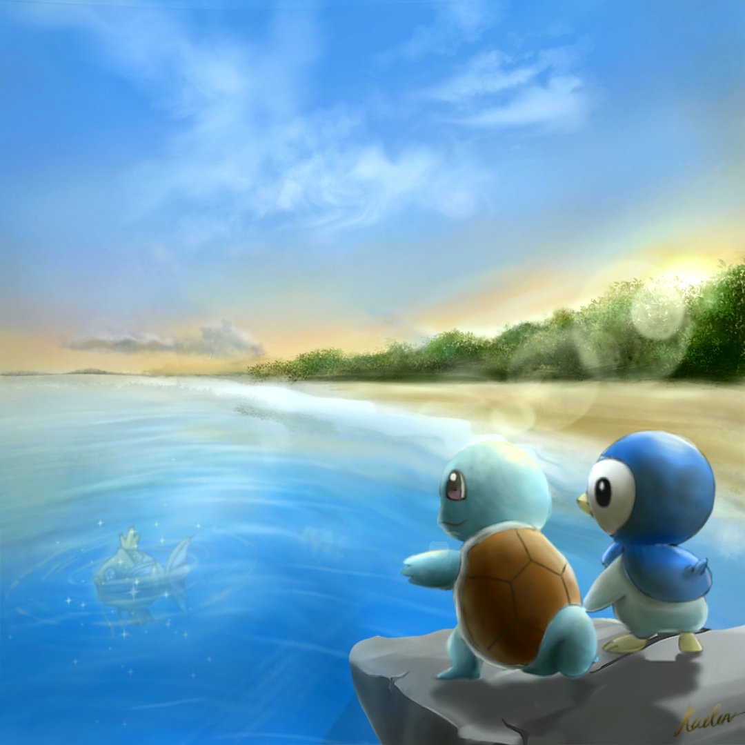 Homework_sis's tweet image. It&apos;s been a while since I drew. 🥺

Its easy to get carried away sometimes and miss the little moments of happiness. The sunset marks the end of a chapter, for the beginning of something greater:)
#pokemonfanart
#artmoots