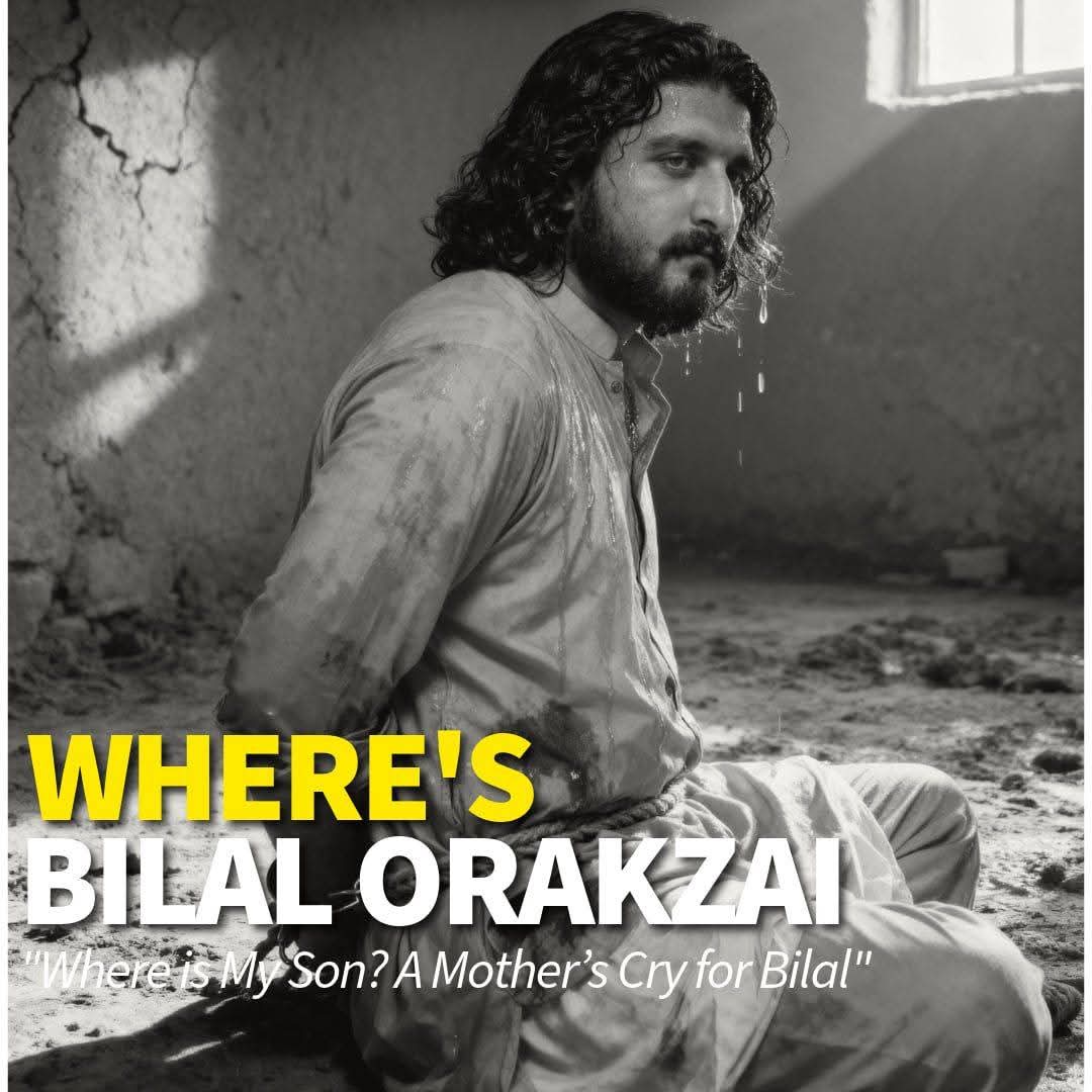 PtmPeshawar's tweet image. #WhereIsBilalOrakzai