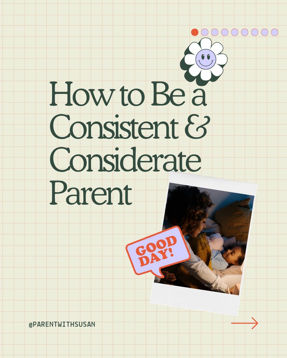 ParentWithSusan's tweet image. Consistency builds trust. Consideration builds connection. Parenting needs both. 🧵

#ParentingWithSusan #ConsistentParenting #ParisFashionWeek