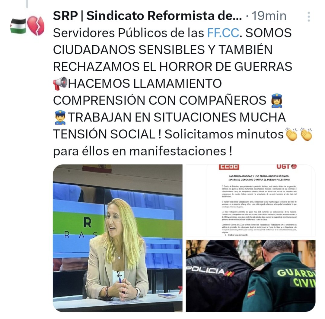 REGALA UN CLAVEL a miembros de las UIPs en las manifestaciones previstas en 🇪🇸 con ocasión del GENOCIDIO EN PALESTINA Porqué no intentarlo? Cambiemos actitudes entre manifestantes y servidores públicos.Trabajamos para defender derechos y es necesaria mucha comprensión !🫂Gracias