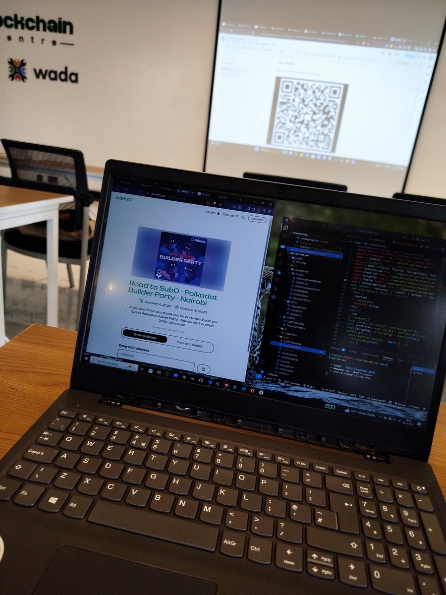 Imm9cul9t3's tweet image. 🚀 We’re here at #RoadToSub0: Builders Party Nairobi — happening now at @BlockchainCentreNBO!

Don’t miss out on this epic #Web3 event powered by @Polkadot @PolkadotAfrica 
🔗 luma.com/lwdi754i