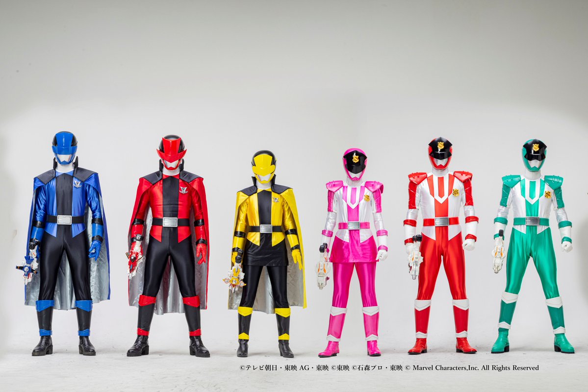 tokusatsumynavi's tweet image. スーパー戦隊ヒストリー、第4回はシリーズの系譜を受け継ぎ、スケールの拡大を狙った「挑戦の時代」 
『#海賊戦隊ゴーカイジャー』(2011年)から『#魔進戦隊キラメイジャー』(2020年)までを紹介！

news.mynavi.jp/article/sentai…

#全スーパー戦隊展