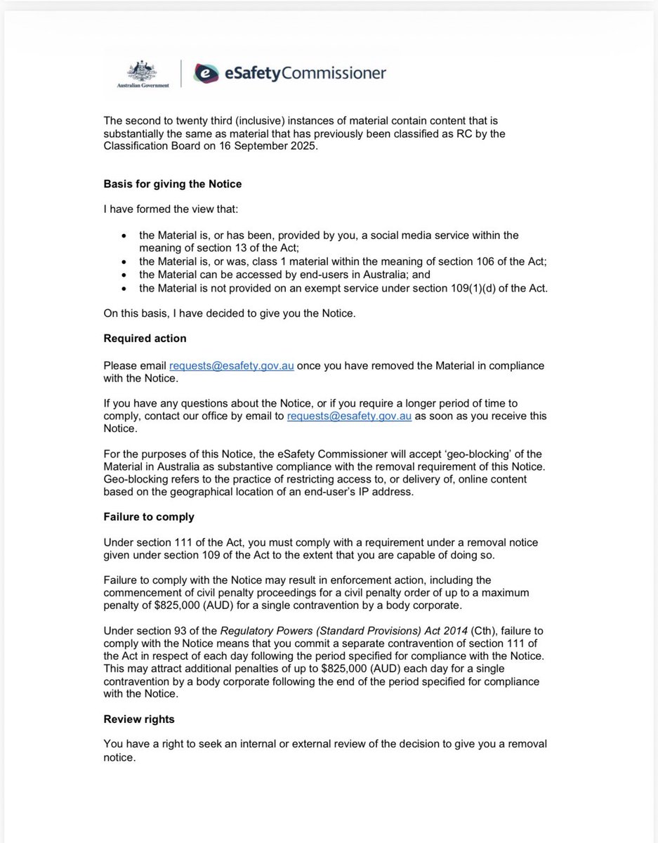 stillgray's tweet image. The Australian government is forcing 𝕏 to remove my video footage of Iryna Zarutska’s murder. They’d love to take it down worldwide but neither 𝕏 nor I are subject to their global censorship policies so it’ll only be withheld from being displayed in Australia. Insane.
