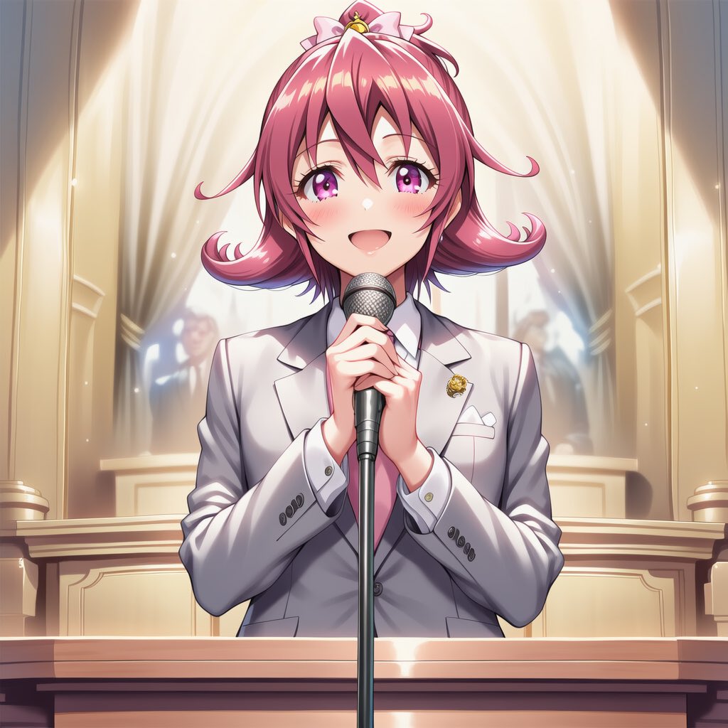 女性初の総理といえば相田マナでしょう！