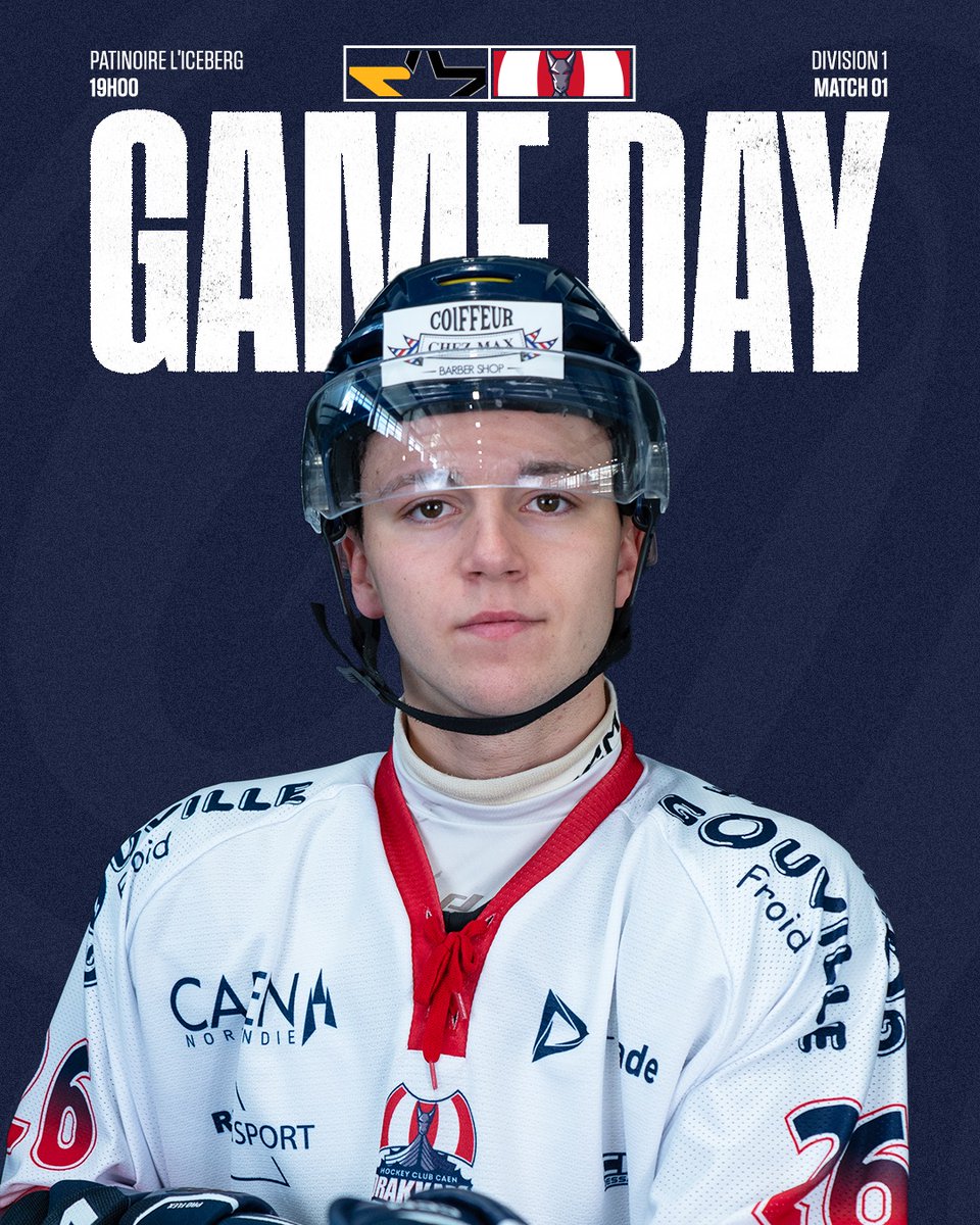 𝗦𝘁𝗿𝗮𝘀𝗯𝗼𝘂𝗿𝗴 𝘃𝘀 𝗖𝗮𝗲𝗻 💥

Une nouvelle saison de D1 commence ce soir !

🗓️ : Samedi 04 octobre
📍 : Patinoire l'Iceberg
⚔️ : Etoile Noire de Strasbourg
🕗 : 19h00
🖥️ : @hockeyfrance.tv

#DrakkarsDeCaen <a href="/CaenOfficiel/">Ville de Caen</a> <a href="/Caenlamer/">Caen la mer</a>