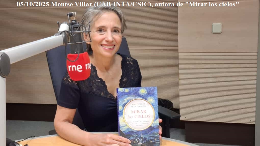 El arte es un espejo de cómo cambian las ideas, valores, creencias y tecnologías a lo largo del tiempo. Y, por supuesto, nuestra comprensión del lugar que ocupamos en el universo. Hemos entrevistado a Montse Villar <a href="/C_Astrobiologia/">Centro Astrobiología</a> autora de "Mirar los cielos"  <a href="/EdicionesPaidos/">Ediciones Paidós</a>