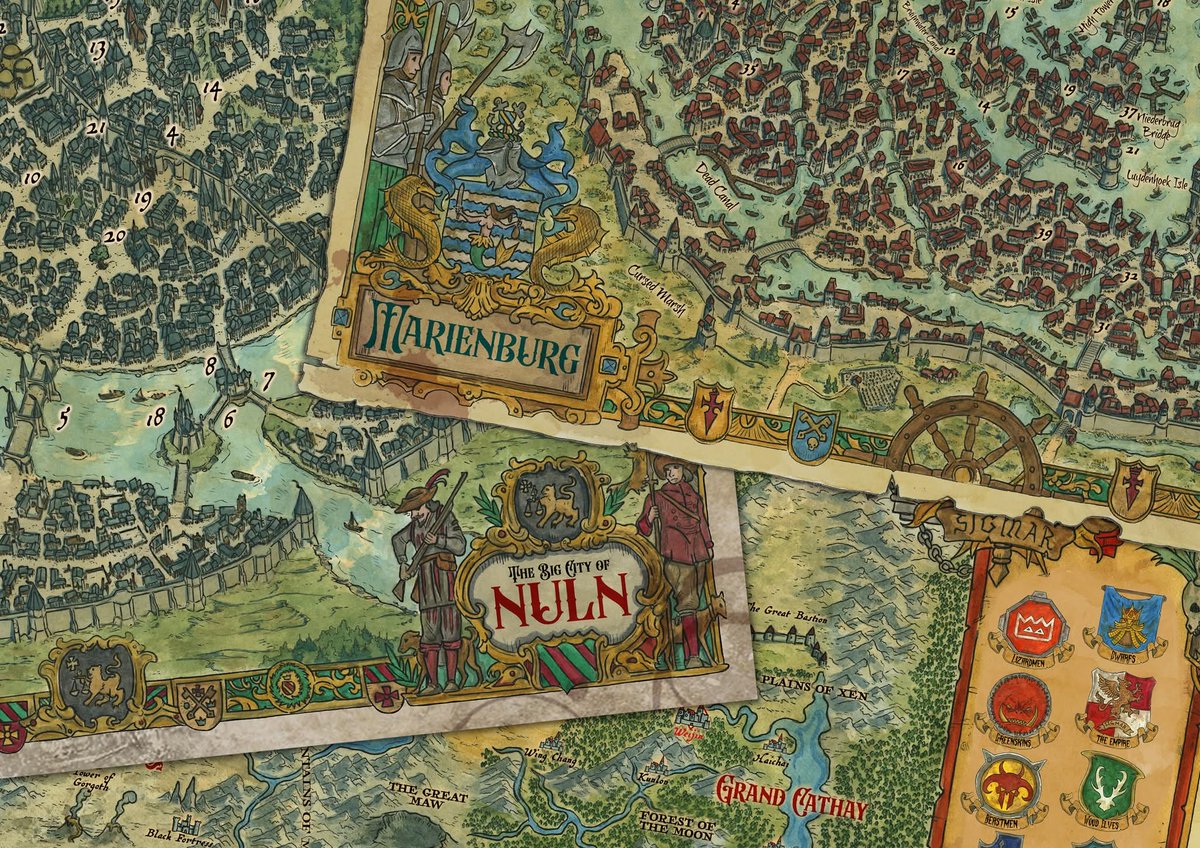 MapsPaissan's tweet image. Some of our Warhammer maps...Marienburg, Nuln, Known World, Sylvania, Averland and others... Good evening to all Warhammer lovers!🗺🧭☕
ko-fi.com/s/a7ce46f0f0