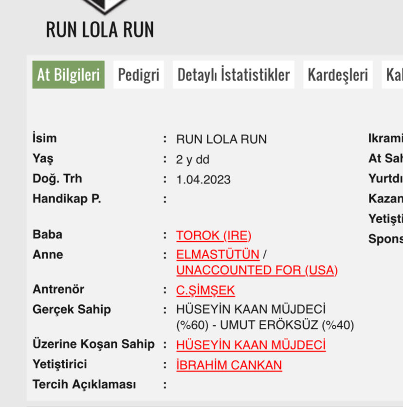 Bugün şartlılarda en merak ettiğim isim Bizdeki Red Justen ile anneden kardeş.. Ama baba Torok müthiş eşleşme olmuş.. ⁦<a href="/srdrsrngrg/">Srdrsrngrg</a>⁩ <a href="/GoekhanAlbayrak/">Gökhan Albayrak</a>