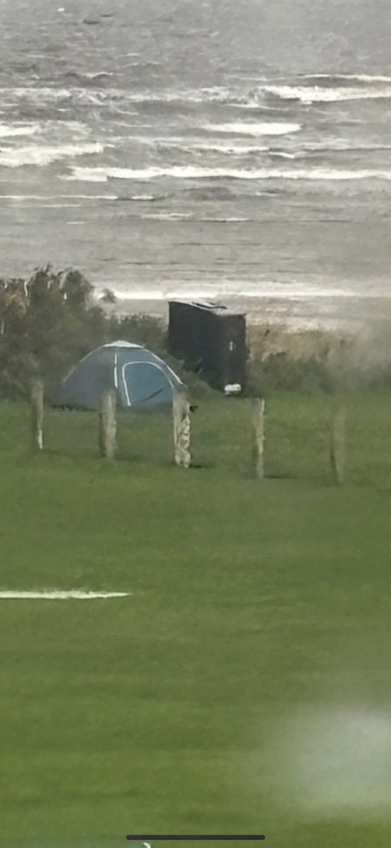 I’m declaring this wee guy the World Tent Erecting Champion. His tent took some battering but it’s just about remained in tact. Kudos