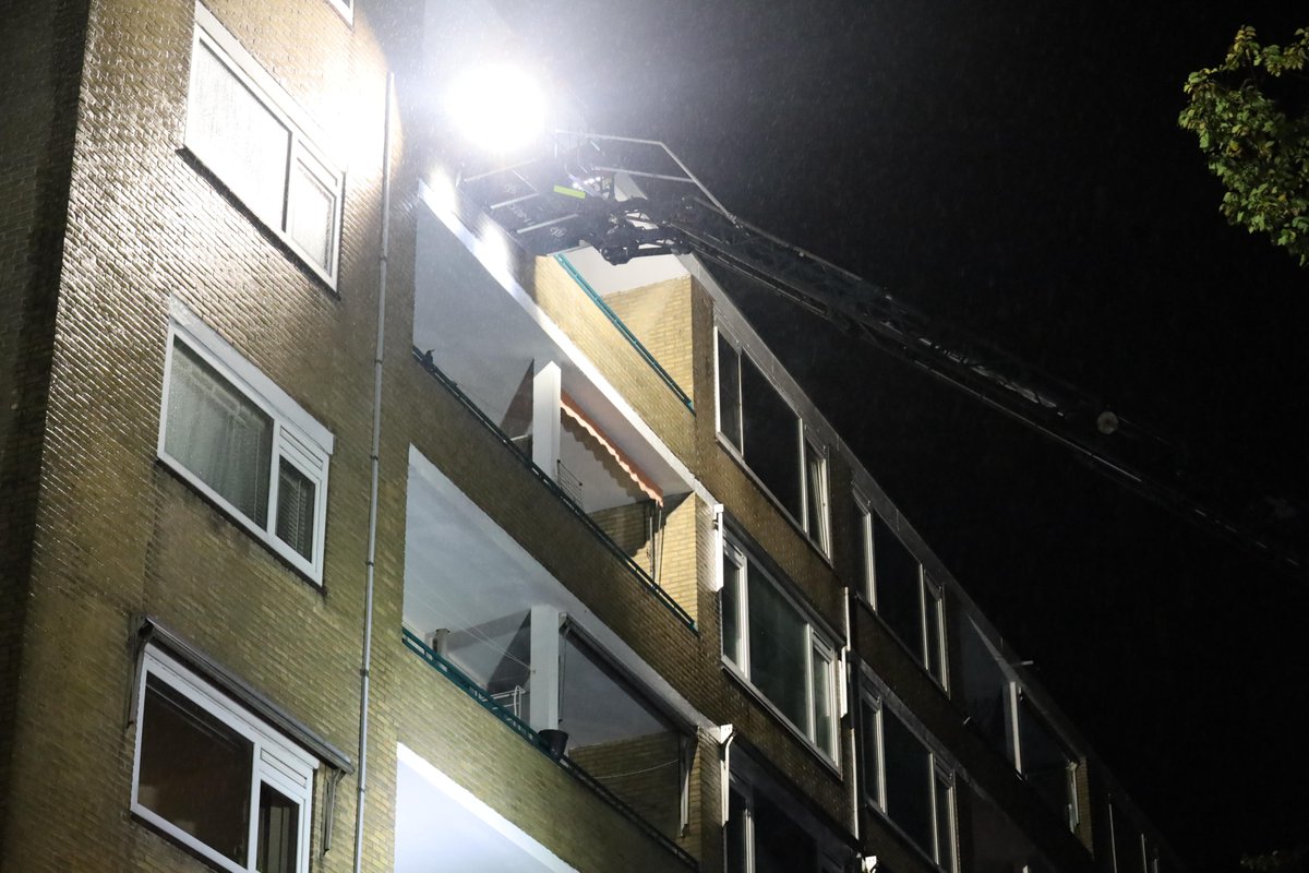 Brandmelding in flat in Zaandam