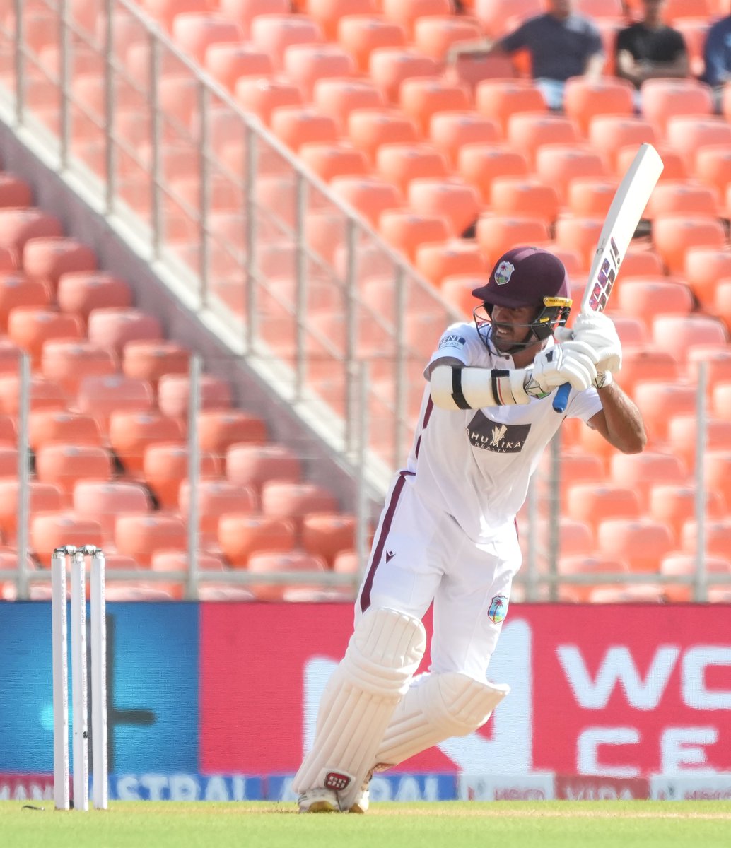 airnewskurseong's tweet image. India vs West Indies, 1st Test  तेस्रो दिन: लंच ब्रेक  संक्षिप्त स्कोर:  भारत 448/5
 वेस्टइंडीज 162
र  66/5 (27 ओवर)  
वेस्टइंडीज 220 रनले पछीरहेको छ। 

 #INDvWI | #TestCricket | #WIvIND