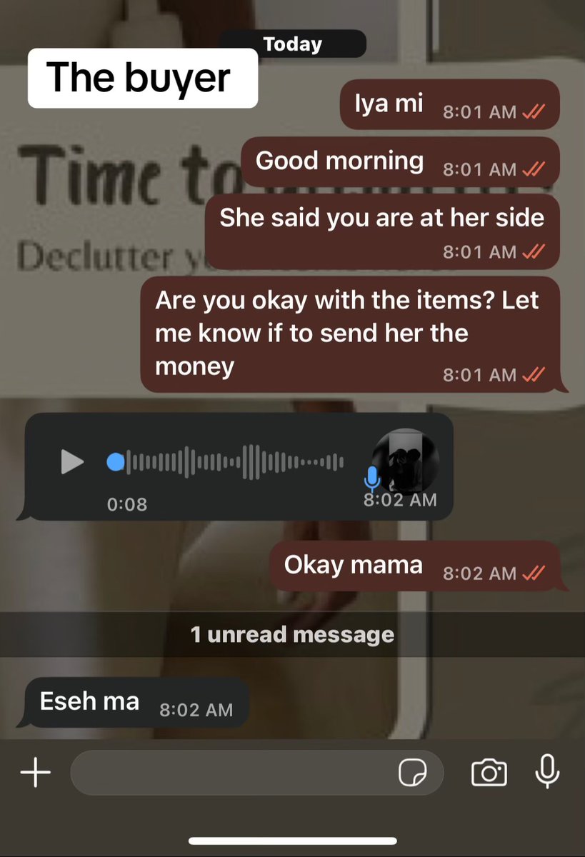 TheDeclutterHub's tweet image. You wanna buy or sell?
Send a WhatsApp message: 08120599002

#declutterhubibadan #declutterwithme #ibadantiktok🔥 #ibadanpeople #foryoupage