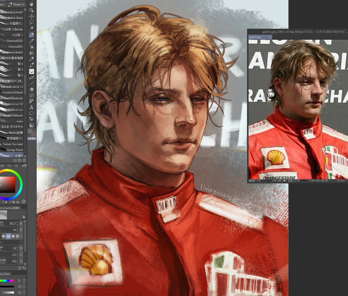 livingcorps33's tweet image. #f1 #kimiraikkonen